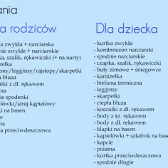 Co zabrać na wyjazd w góry z dzieckiem zimą, by uniknąć problemów