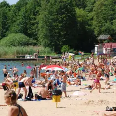 Jezioro Rudnickie - raj dla miłośników aktywnego wypoczynku nad wodą