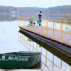 Jezioro Łąckie - ulubione miejsce wypoczynku na mazowieckim szlaku wodnym