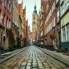 Fajne miejsca w Gdańsku: Przemierzaj  uliczki Głównego Miasta!