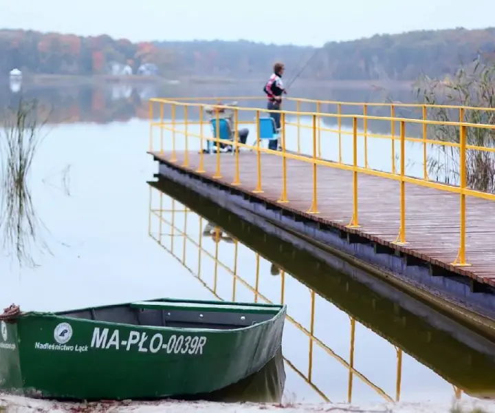 Jezioro Łąckie - ulubione miejsce wypoczynku na mazowieckim szlaku wodnym